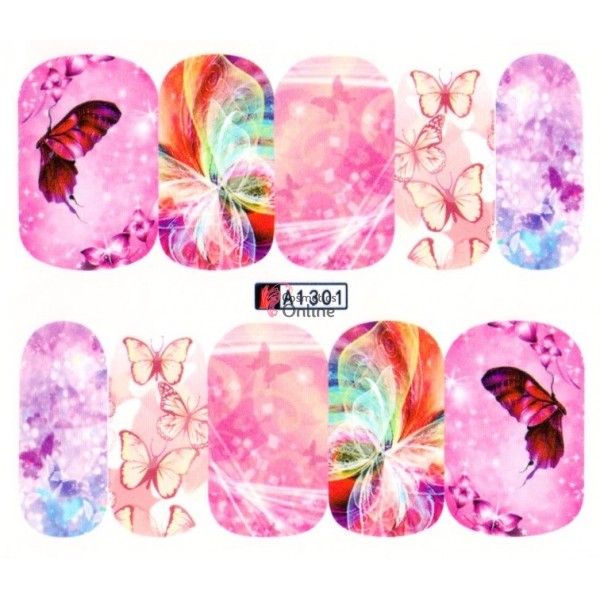 Stickere cu Apa pentru unghii cod A1301